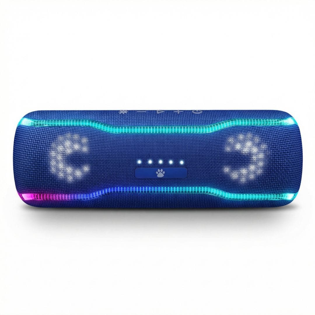 Caixa de som Bluetooth Wise Tiger F10C Azul