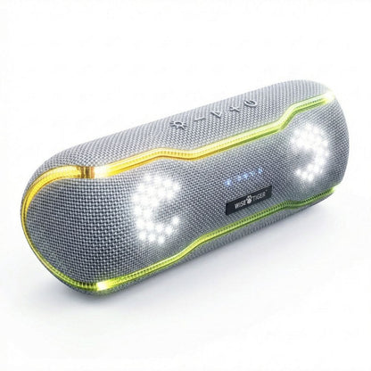 Caixa de som Bluetooth Wise Tiger F10C Cinza