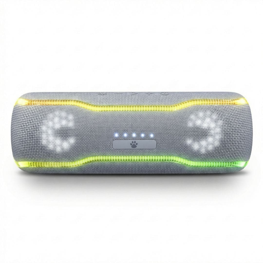 Caixa de som Bluetooth Wise Tiger F10C Cinza