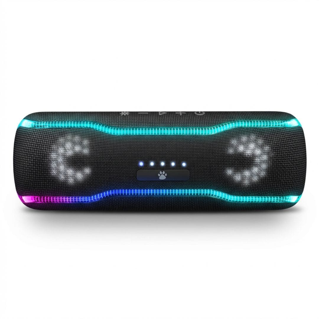 Caixa de som Bluetooth Wise Tiger F10C Preto