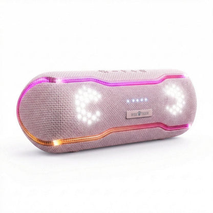 Caixa de som Bluetooth Wise Tiger F10C Rosa