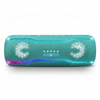 Caixa de som Bluetooth Wise Tiger F10C Verde Aqua